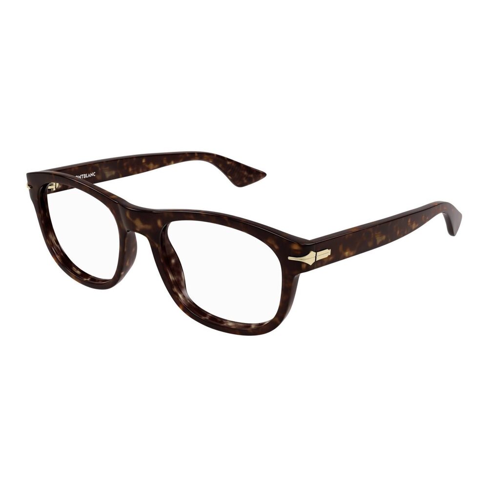 Nwt Mont Blanc Mb0306o Havana Eyeglasses